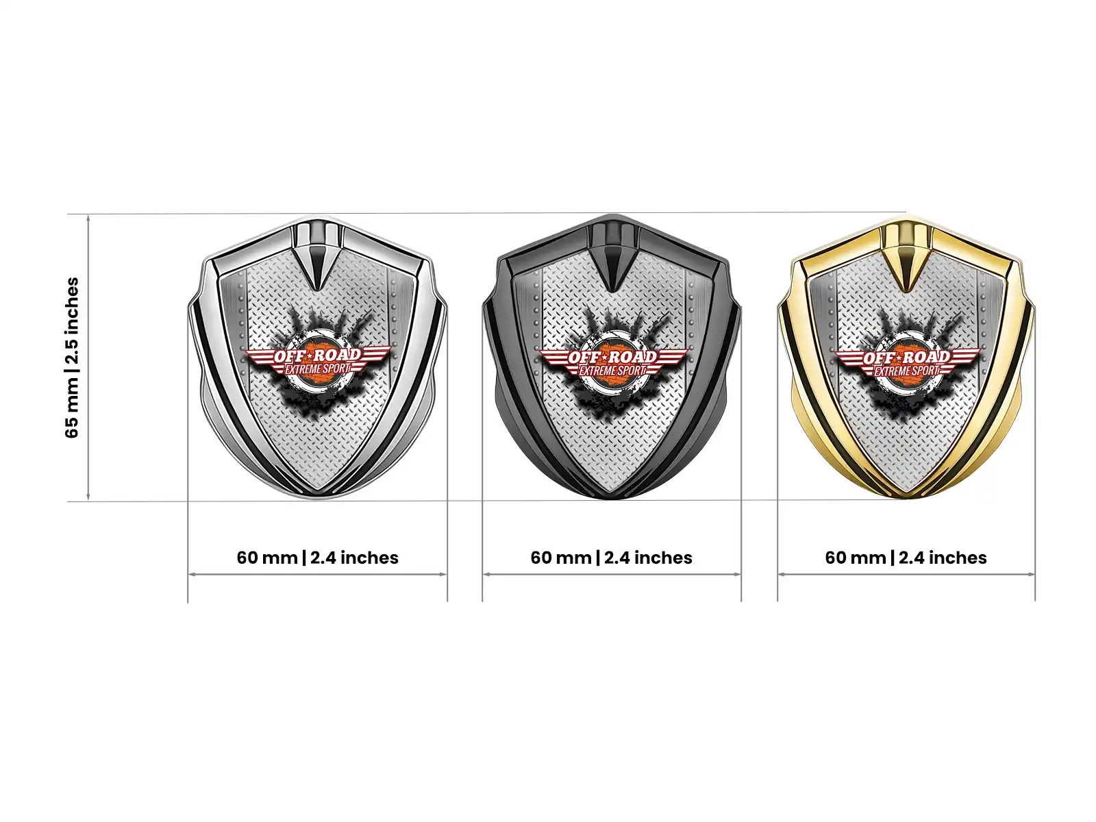 3d Logo Badge Modern Look High-End 3D Shield
